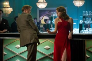 Painting LA "Gangster Squad" Style : RYAN GOSLING as Sgt. Jerry Wooters and EMMA STONE as Grace Faraday in Warner Bros. Pictures' and Village Roadshow Pictures' drama "GANGSTER SQUAD